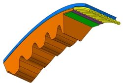 V-Belt 1350 x 13 resmi