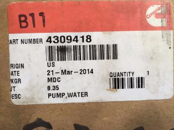 Water Pump, Fresh Water resmi
