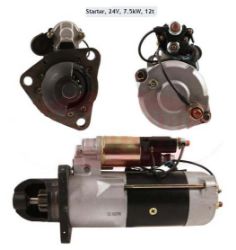 Starter Motor, 24 Volt resmi