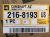 Picture of Camshaft and gear