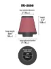 Picture of Universal Clamp-On Washable Air Filter